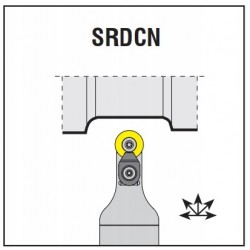 Nóż tokarski składak SRDCN 2020 RCMT 08 AKKO