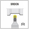 Nóż tokarski składak SRDCN 2020 RCMT 08 AKKO