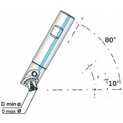 FAZOWNIK NASTAWNY regulowany fi 20 TCMT11 AH10 - TEKNIK