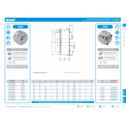 UCHWYT TOKARSKI SAMOCENTRUJĄCY 3-SZCZĘKOWY 500MM - BISON BIAL 3204-500 - BISON