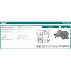 IMADŁO ŚLUSARSKIE 1271-125 BISON-BIAL