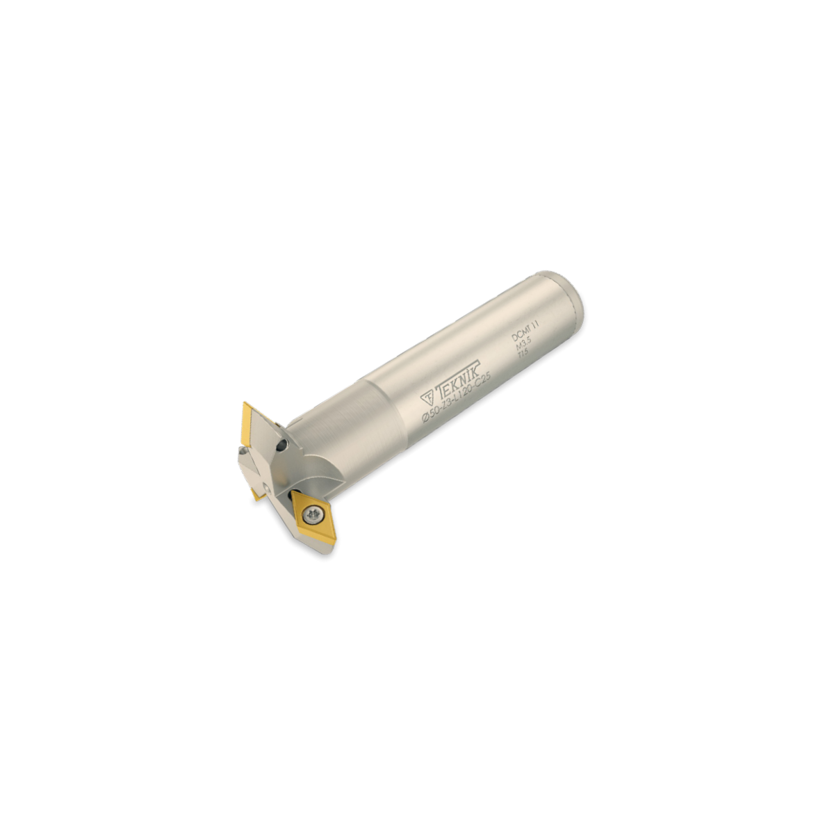 Frez teowy D75 d25 Z03 L130 DCMT 11T3 TEKNIK S073