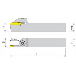 NÓŻ przecinak ADKT 123 L 1616 3 T15 N123 Sandvik | AKKO | Andrex