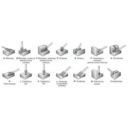 Frez Pilnik obrotowy do metalu KUD 19 x16 chwyt 6 | Andrex
