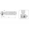 Frez teowy ATSMR RD1003 D21 W25 L100 AKKO RD 1003