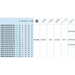 Głowica frezarska fi 160 AFM45C SN1206 D160 Z12 AKKO | AKKO | Andrex
