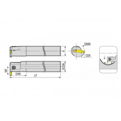 Nóż hakowy AKKO AIKT-123-R-32-3 T9 N123-3 | AKKO | Andrex