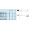 Głowica frezarska fi 80 AFM45 SE12 D80 Z06 R245-12T3 AKKO | Andrex