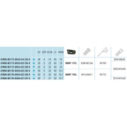 Głowica frezarska Ø63 AFM90 BD11T3 D063 BDMT AKKO | AKKO | Andrex