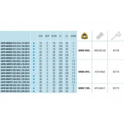 Frez składany Ø16 AHFM WN0603 D16 L150 WNMX AKKO | AKKO | Andrex